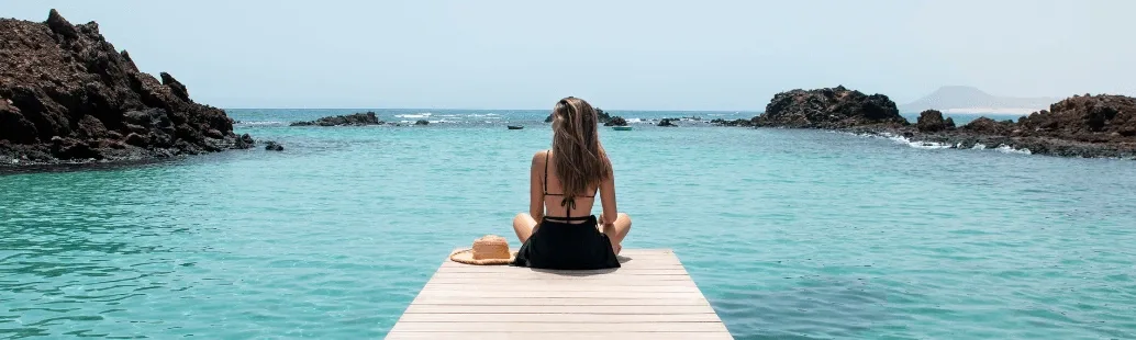 Côte bretonne au lever du soleil - week-end slow travel en Bretagne en train